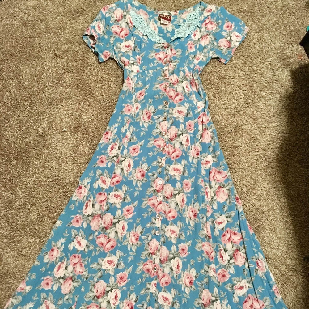 Vintage Floral Dress